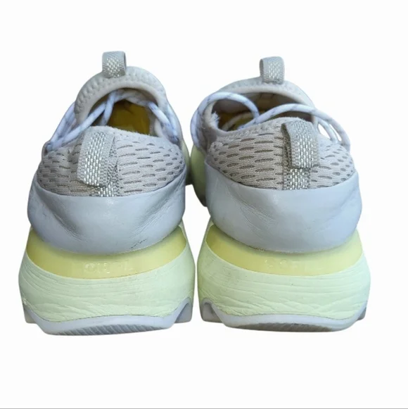 Sorel Kinetic Impact Athletic Run Walk Tennis Shoe Sneaker Cream Stone Women 10 - Picture 7 of 13